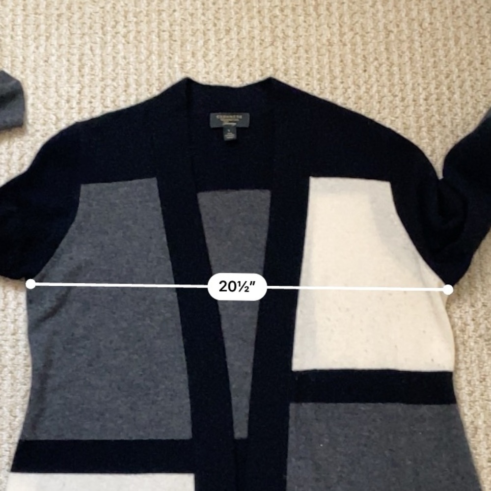 CHARTER CLUB | 100% Cashmere Women’s Long Cardigan Large - Picture 12 of 12
